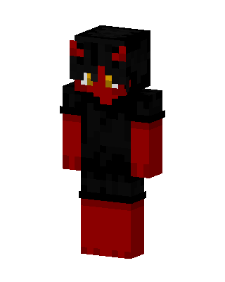 Black Hero Boy skin, 3D preview