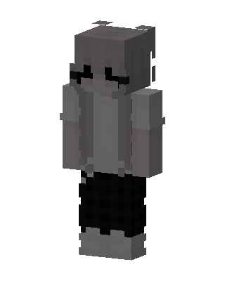 Ash Hoodie skin, 3D preview