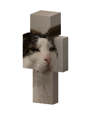 White Animal Minecraft skin