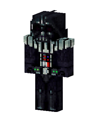 Darth Vader skin, 3D preview