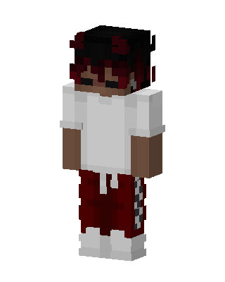 Red Dreads skin, 3D preview