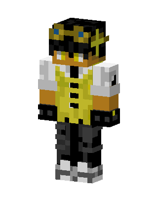 Golden Aviator skin, 3D preview