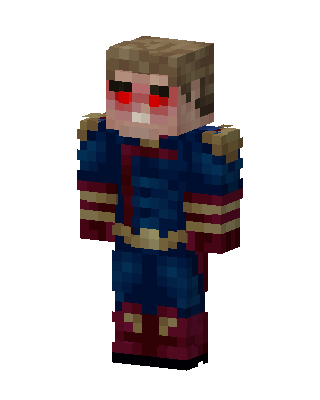 Captain Marvel skin, 3D preview