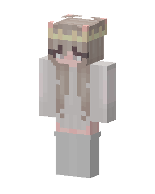 Angel Princess skin, 3D preview