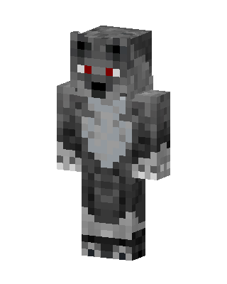 Gray Wolf Minecraft skin