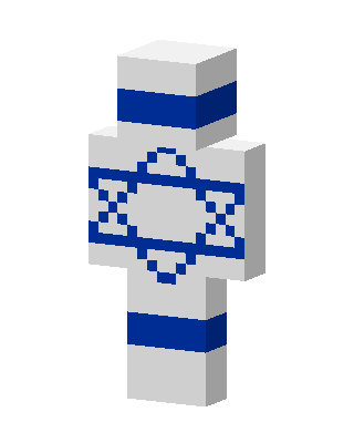White Mob skin, 3D preview