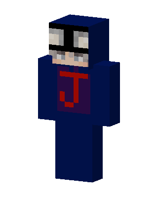 Blue J Hoodie Minecraft skin