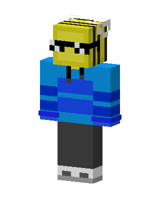 Cool Bee skin, 3D preview