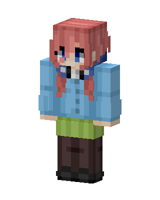 Nino Nakano skin, 3D preview
