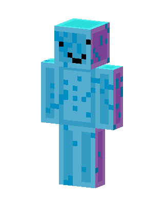 Blue Blob Minecraft skin