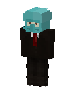 Squidward Suit skin, 3D preview