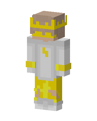 Golden King Minecraft skin