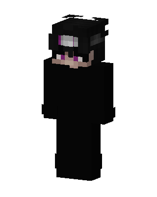 Black Villain Boy skin, 3D preview