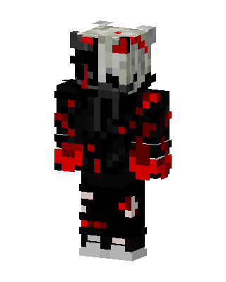 Black Fighter Boy skin, 3D preview