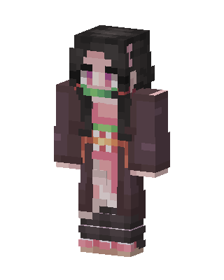 Brown Anime Girl Minecraft skin
