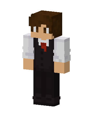 Vested Gentleman skin, 3D preview