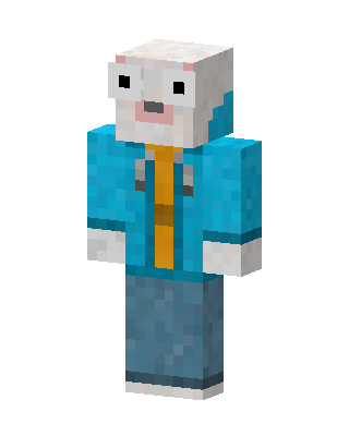 Goofy Sheep Hoodie Minecraft skin