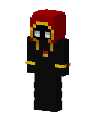 Black Hero skin, 3D preview