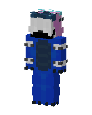 Stitch Onesie skin, 3D preview