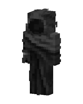 Black Hooded Villain Boy Minecraft skin