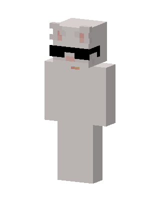 Cool Axolotl skin, 3D preview