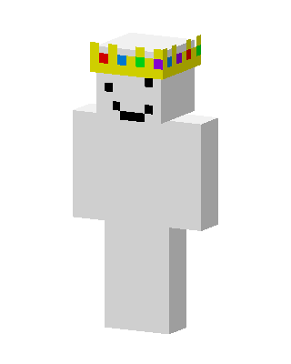 Crowned Smiley skin, 3D preview