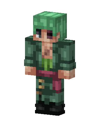 Roronoa Zoro Minecraft skin