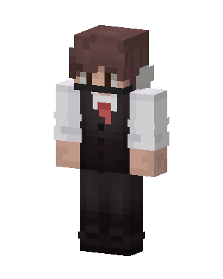 Dapper Waiter skin, 3D preview