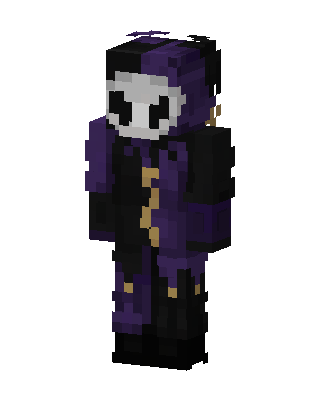 Purple Hero Girl Minecraft skin