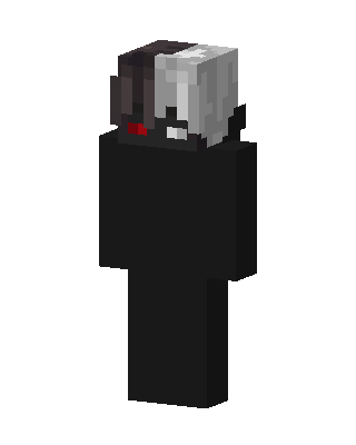 Black Villain Minecraft mob skin