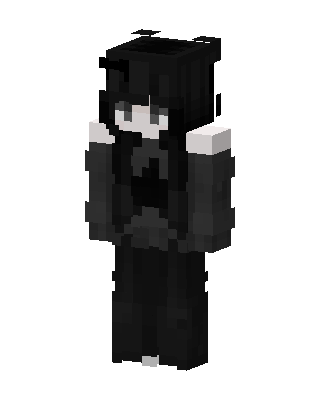 Shadow Goth skin, 3D preview