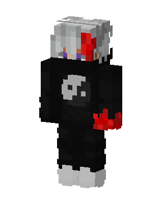 Black Villain skin, 3D preview
