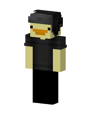 Duck Beanie skin, 3D preview