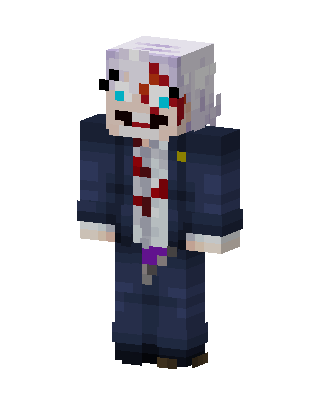 Blue Suit Boy Minecraft skin