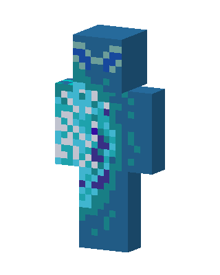 Ice Crystal skin, 3D preview