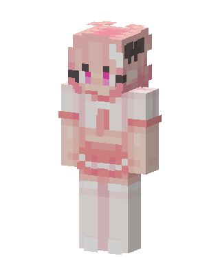 Pink Nurse skin, 3D preview