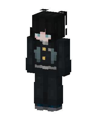 Muichiro Tokito skin, 3D preview