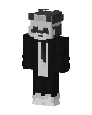 Black Suit Boy skin, 3D preview