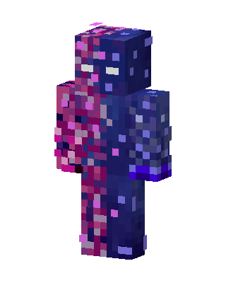 Galaxy Split skin, 3D preview