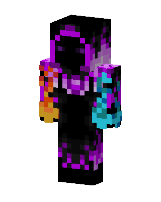 Black Villain Minecraft PvP skin