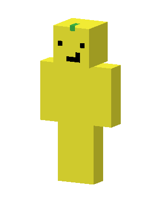 Yellow Pear skin, 3D preview