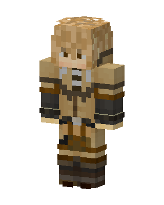 Desert Wanderer skin, 3D preview