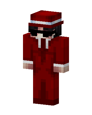 Red Suit Agent skin, 3D preview