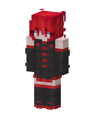 Crimson Gothic skin, 3D preview