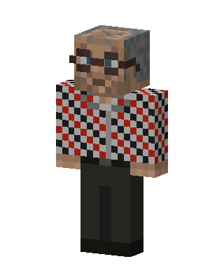 Checkered Shirt Man Minecraft skin