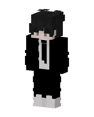 Monochrome Suit skin, 3D preview