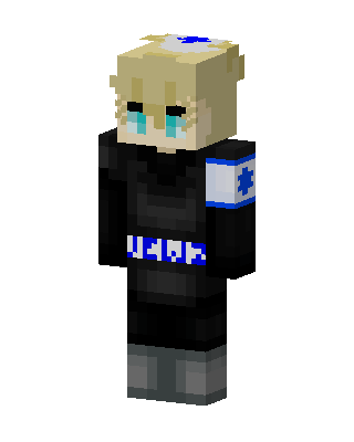 Blonde Medic skin, 3D preview