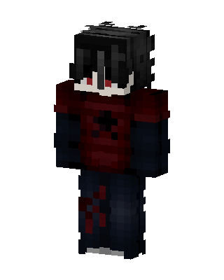 Black Anime Boy Minecraft skin