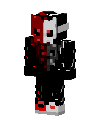 Black Fighter Boy skin, 3D preview