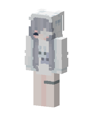 Snow Bunny skin, 3D preview